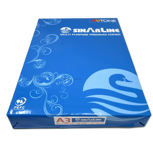 Copy Paper A4 Blue Photocopy Paper 80 GSM White 500 Sheets Pack Of